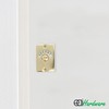 Toilet Indicator Bolt Vacant/Engaged Brass Plated