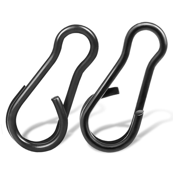9KM DWLIFE Quick Change Link Clips 60Pcs Carp Fishing Swivels