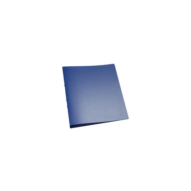 Q-Connect 2 Ring Binder Frosted A4 Blue (Frosted polypropylene covers