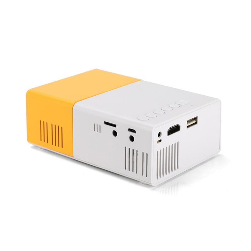 Mini Projector Audio HD USB Mini Projector Support 1080P Home