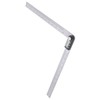 0‑300mm Digital Protractor Portable Stainless Steel LCD Angle Finder Ruler