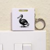 Azeeda 'Dodo Bird' Keyring Tape Measure/Spirit Level Tool (KM00038458)