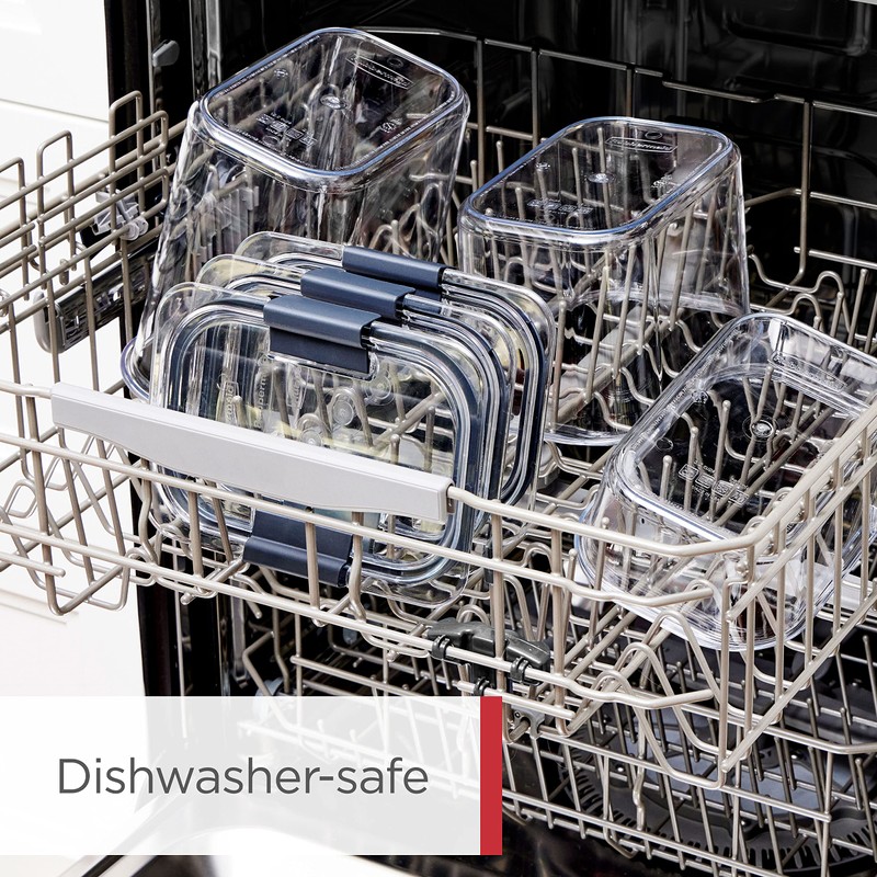 Rubbermaid Brilliance Airtight Cereal Food Storage Container, Shatterproof, BPA-Free and