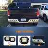 Nilight 2PCS 18W Flood Flush Mount LED Work Light Fog