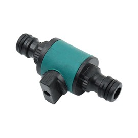 Sarini In-Line Quick-Release Shut-Off Valve Kit for Hozelock - Garden Hose Pipe Shut-Off Valves - Heavy Duty, Fits All Hozelock Female Connectors