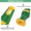 M METERXITY 3-Pack Rubber File Handle, 4.33 Inch Ergonomics Medium