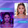 LOPHE 12 Colours UV Body Painting, Washable Make-Up Pens