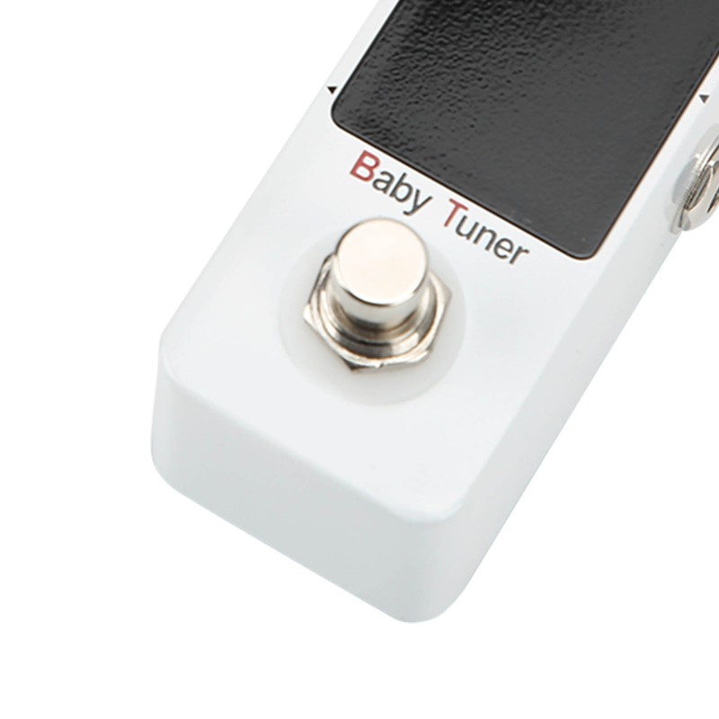 Mini Pedal Tuner Monoblock Chromatic Tuning Effect for Electric Guitar