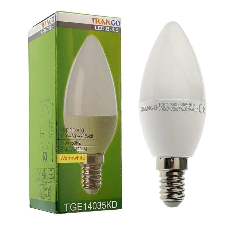 Trango 6 Watt GU10 Power SMD Bulb TGGU1015 Direct 230