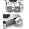 QWORK Military Spec Battery Terminals, 4 Pairs Negative and Positive