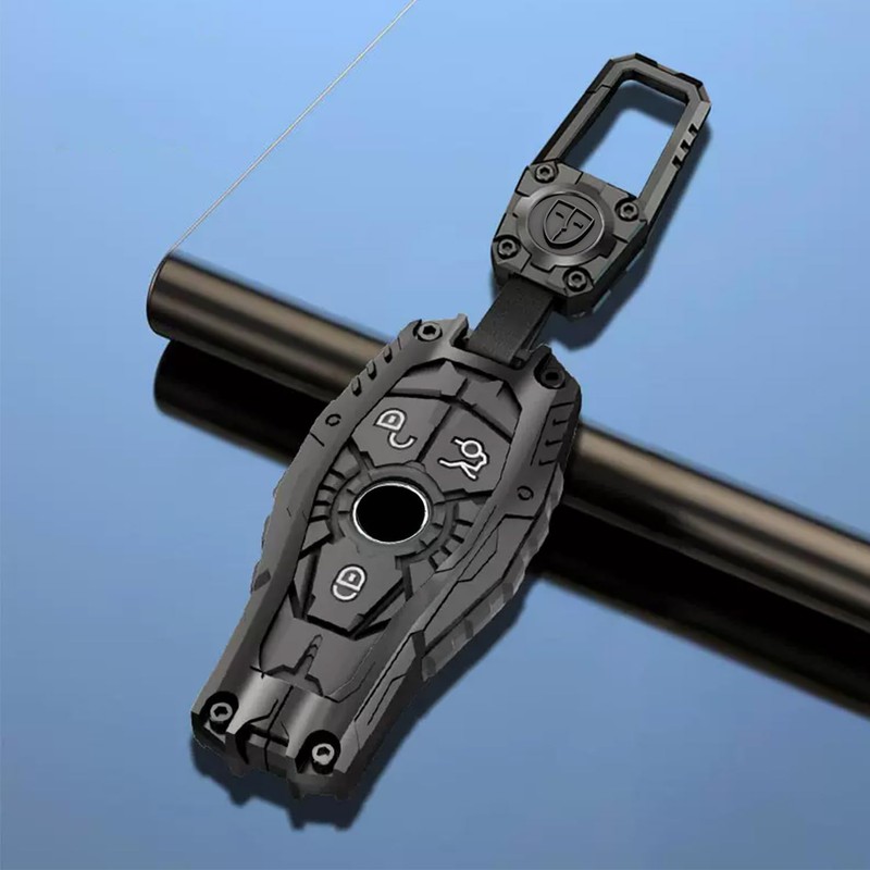 Heavy Metal Key Fob Cover Case Protector Suitable for Keychain,