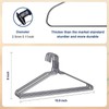 SPECILITE Wire Metal Clothes Hangers Bulk 150 Pack for Standard