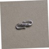 Silver S Shape Hook Clasp COHEALI 20pcs Silver Buckle Bead