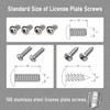 BGGTMO License Plate Bracket Holder- Front License Plate Mounting Kit,