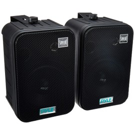 6.5'' Indoor/Outdoor Waterproof Speakers (Black)