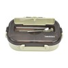 Portable Kids 304 Stainless Steel Lunch Box 1.3L Four Compartment