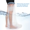 Adult Waterproof Leg Cast Cover Wound Fracture Bandage Dressing Protector