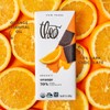 Theo Chocolate Orange Organic Dark Chocolate Bar, 70% Cacao, 12