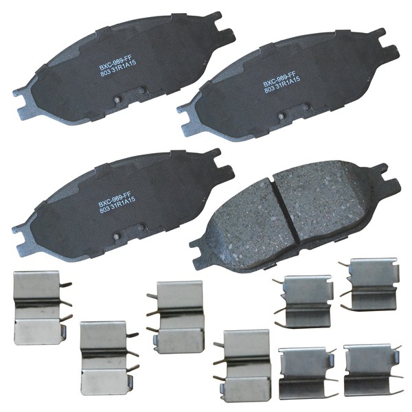 Bendix Bendix Premium SBC803 Ceramic Front Brake Pads for Ford