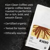 Kion Clean Coffee - Organic Whole Bean Coffee - Light