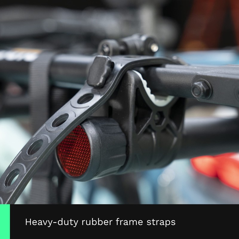 Ride KAC S4 Hitch Mounted 4-Bike Suspension Rack, Quick Release