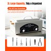 High-Temperature Cleaning Box for Metal Tools, 1.5L Capacity Dry Heat