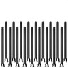 18 Pack Chain Link Fence Extension, 25.2'' Fence Extension Height,