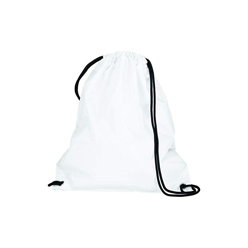 Augusta Sportswear Cinch Bag, White, Medium