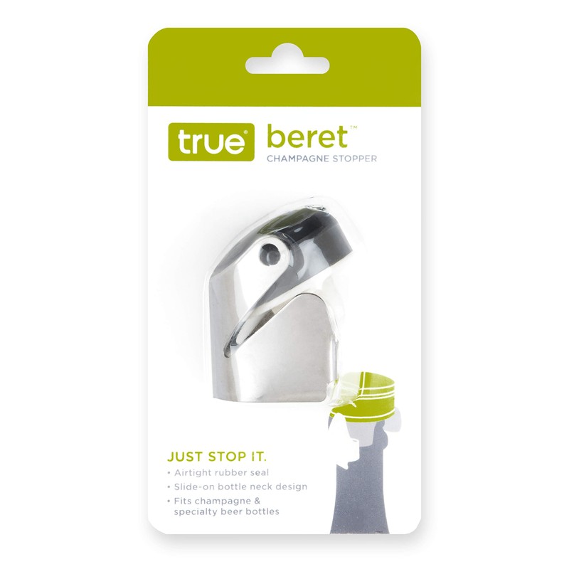 True Fabrications Beret Champagne Stopper, Multicolor