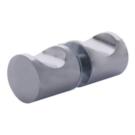 C.R. LAURENCE SDK140CH CRL Chrome Back-to-Back E-Z Grip Style Knobs