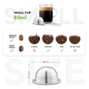Stainless Steel Reusable NespressoV ertuo Pod Compatible with GCA1, BENFUCHEN
