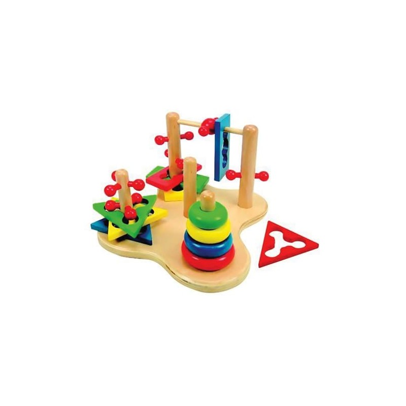 Woodyland 20 x 15 cm Didactic Toys Motor Skills Game