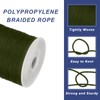 QUARKZMAN 1 mm Polypropylene Rope Braided Ropes, 100 m Nylon
