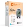 KetoTrak Blood Ketone Testing Kit, 1 Meter, 10 Ketone Strips,
