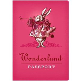 Passport to Wonderland Mini Notebook - a Pocket Size Pad for Jotting Your Ideas on The Go