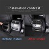 HIRUFAIT Rear Air Vent Outlet Frame Trim for Honda Pilot