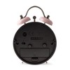 Acctim Shefford Analogue Faux Double Bell Small Alarm Clock (Dusty