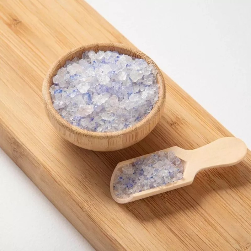 Eupherbia Blue Salt, Coarse, Rare Mineral Salt, High Potassium, Lower