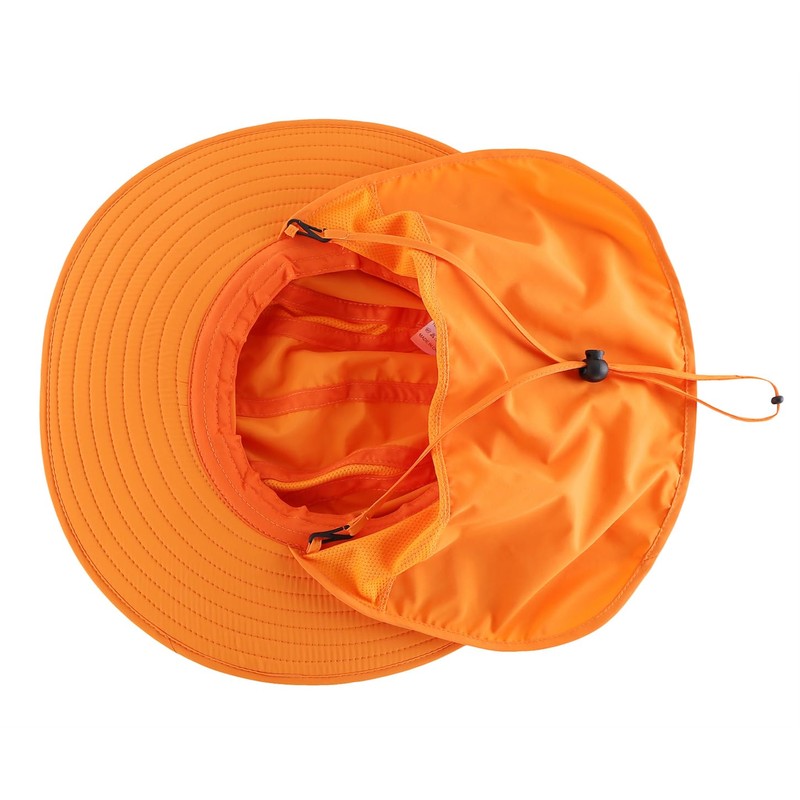 Decentron Adult UPF 50+ Sun Protection Cap Wide Brim Fishing