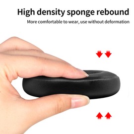 JOYSOG Ear Pads For Skullcandy Crusher Wireless/For Evo/For ANC/For Hesh3 Headphone,Replacement Earpads Cushions Cover