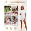 SHEWIN 2 Two Piece Sets for Women Spring Oversized Short