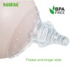 haakaa Nipple Shield Combo for Breastfeeding Newborn, Silicone Nipple Shield
