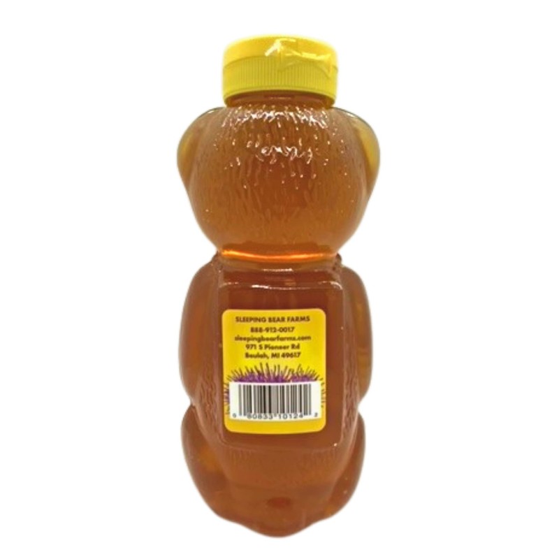 Star Thistle Honey Bear 24 oz. Unpasteurized Unblended No Additives