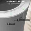 Lagute 20L Towel Warmer for Bathroom, 3-Level Timer, Warning Alarm