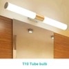 T10 Led Bulb, 8W Dimmable Led Tubular Bulbs, 75-100 Watt
