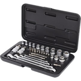 KS TOOLS 1/4" + 3/8"+ 1/2" Torx-Socket Set, 31 pcs