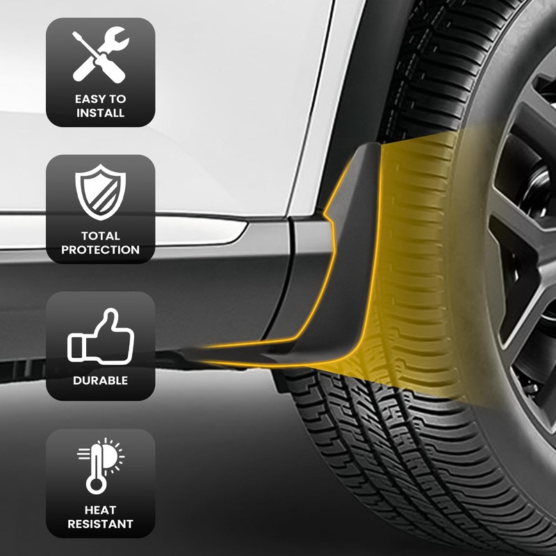 TECHPICCO Mud Flaps Fit for Honda Pilot 2023 2024 2025