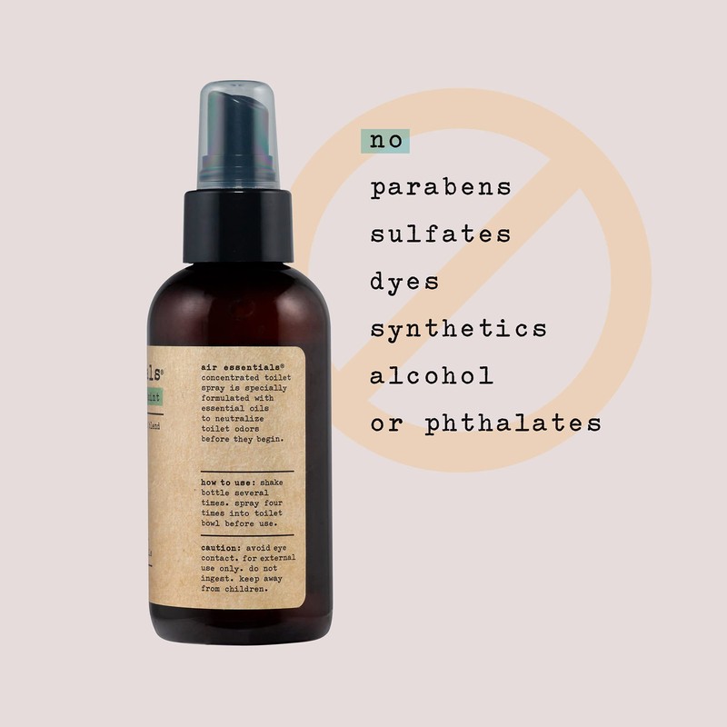 Air Essentials Essential Oil Toilet Spray - Odor Eliminator &