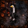 Halloween Goose Outfit Clothes,Hat,Skirt,Broom, Set for 23 Inch Cement Geese