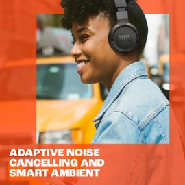 JBL Tune 670NC, Adaptive Noise Cancelling with Smart Ambient, Bluetooth 5.3 with LE Audio*, JBL Pure Bass Sound, Customize Your Listening Experience, Hands-Free Calls with VoiceAware, Blue